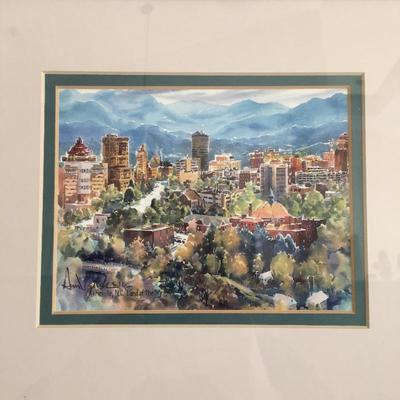 Lot 29 - Jim Mitchem and Ann Vasilik Framed Art