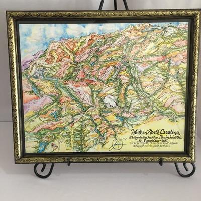 Lot 29 - Jim Mitchem and Ann Vasilik Framed Art