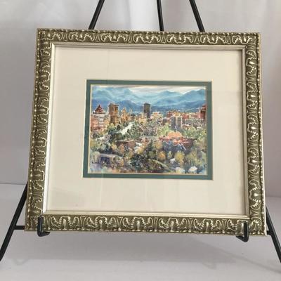 Lot 29 - Jim Mitchem and Ann Vasilik Framed Art