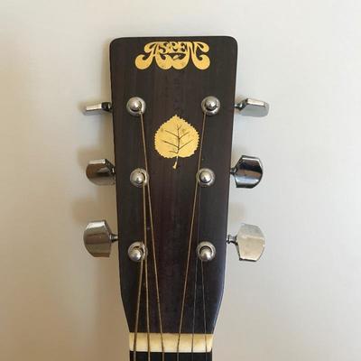 Lot 34 - Vintage Aspen Guitar with Hard Case