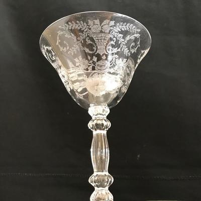 Lot 48 - Etched Glass Collection