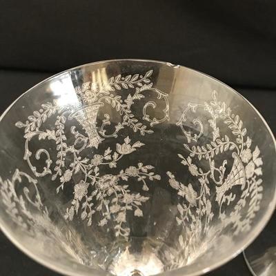 Lot 48 - Etched Glass Collection