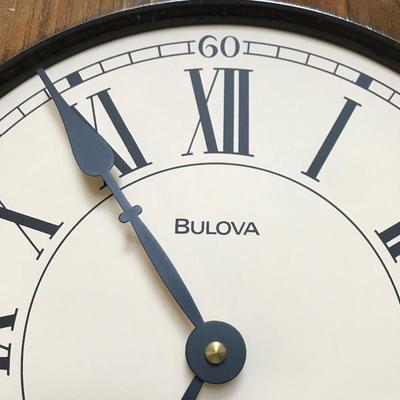 Lot 53 - Bulova Wall Clock