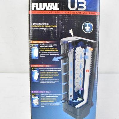 Fluval U3 Underwater Filter - Tested, Works