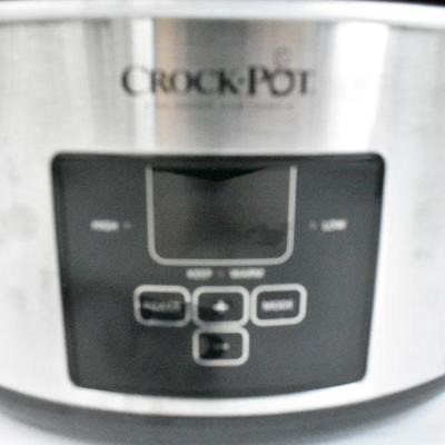 7 Quart Crock Pot with Travel Bag - Tested, Works