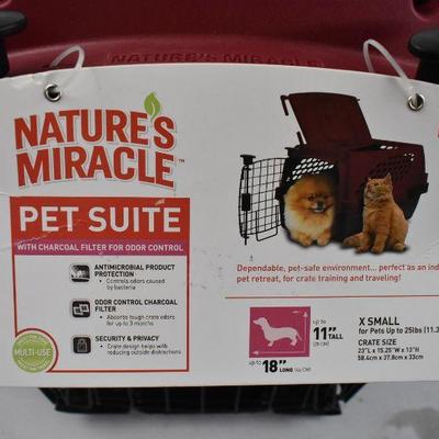 Pet Suite by Nature's Miracle for Small Pets up to 25 Pounds - SEE DESCRIPTION