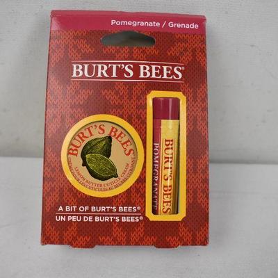 Burt's Bee Pomegranate and Lemon Butter - New, Open Box