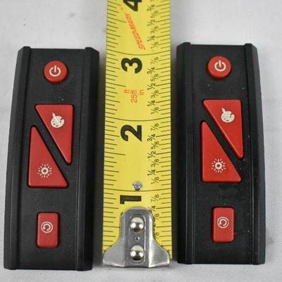 2x Gemmy Points of Light Remotes - Untested