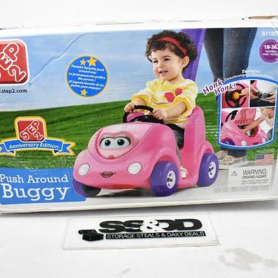 Step2 Push Around Buggy Kids Ride On Toy Push Car, Pink