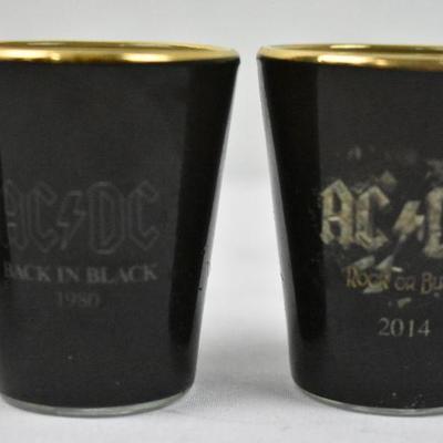 AC/DC Shot Glasses Quantity 4