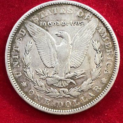 Lot #2- 1890 Morgan Silver Dollar