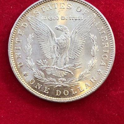 Lot #7- 1885 Morgan Silver Dollar