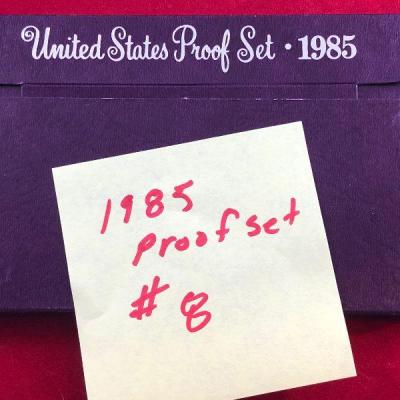 Lot #8- United States Mint Proof Set 1985