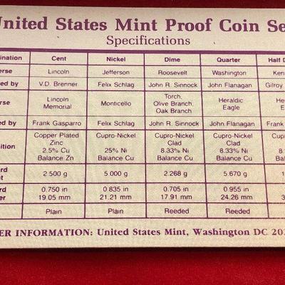 Lot #9- United States Mint Proof Set 1990