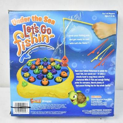 Pressman Toy Let's Go Fishin' Game, Under the Sea - New