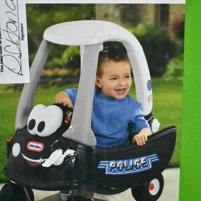 Little Tikes Patrol Police Car Ride-On Toy - New, Open Box