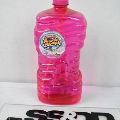 Super Miracle Bubbles, with Wand, 100 oz - New