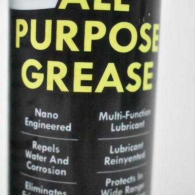 All-Purpose Grease/Lubricant, 3x Bottles, 14 oz Each - New