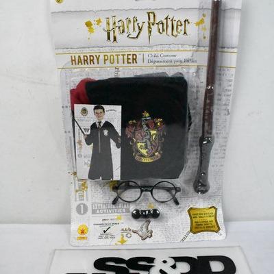 Harry Potter Child Costume for 5-8 - New