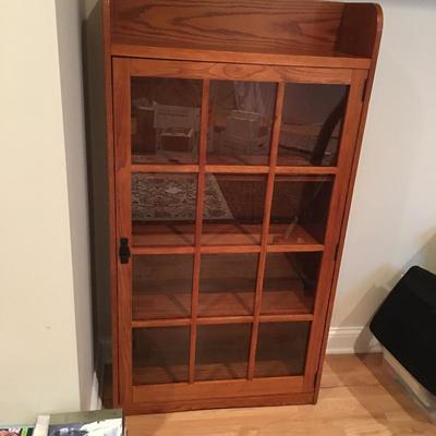Lot 58 - Glass Front Cabinet