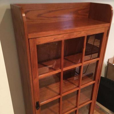 Lot 58 - Glass Front Cabinet