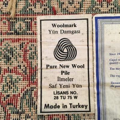 Lot 82 - Turkish Wool Area Rug
