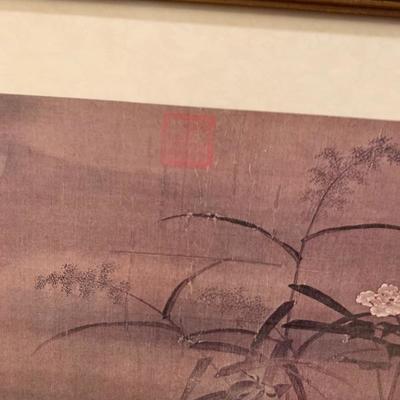 Lot 86- Asian Bird Art