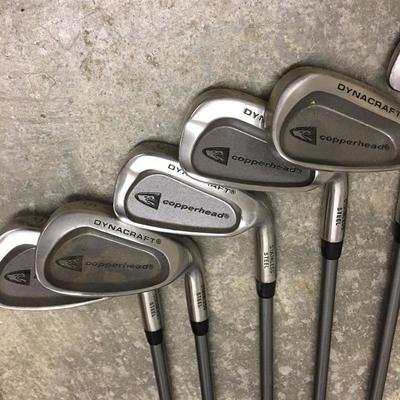 Lot 92 - Golf Clubs, Shoes, Balls and Bag