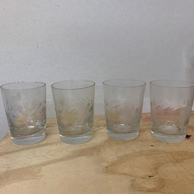 Lot 93 - Etched Glass