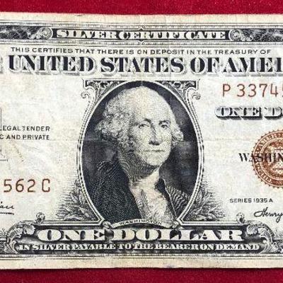 Lot #56- $1 Federal Reserve Note 