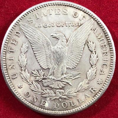 Lot #59- 1897 S Morgan Silver Dollar $1