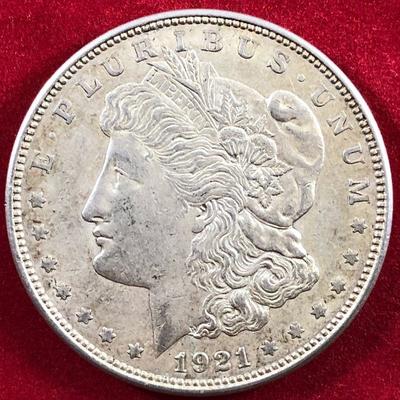 Lot #71- $1 Morgan Silver Dollar 1921 D