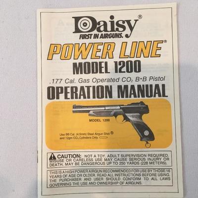 Lot 102 - Daisy BB Pistol Power Line 1200