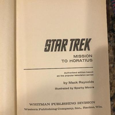 #57 Star Trek Book - Mission to Horatius 1 of 2 