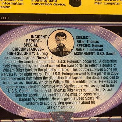 #63 Star Trek: Deep Space Nine - Lieutenant Thomas Riker 