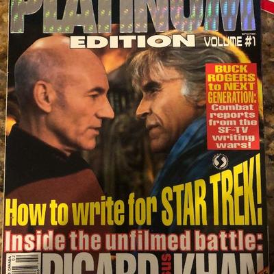 #88 Star Trek Magazine: Science Fiction TV Writers Platinum Edition 