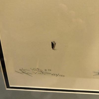 Lot 111- Jean Vietor Signed & Numbered Art