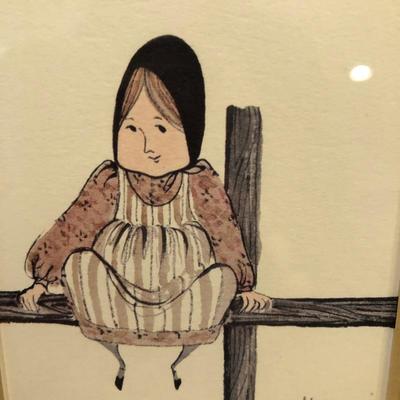 Lot 112- 3 P. Buckley Moss Signed/Numbered Prints