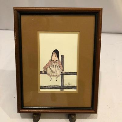 Lot 112- 3 P. Buckley Moss Signed/Numbered Prints
