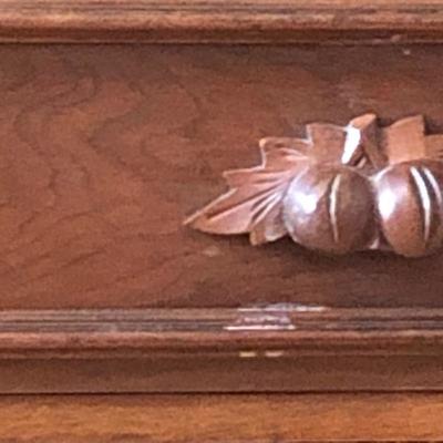 Lot 113- Antique Marble Top Dresser