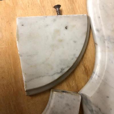 Lot 116- Marble Pieces