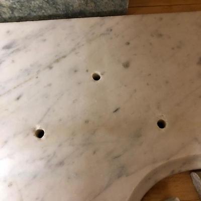 Lot 116- Marble Pieces