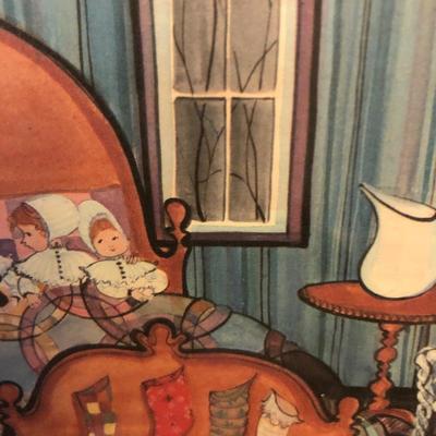 Lot 120- Signed & Numbered P. Buckley Moss Art