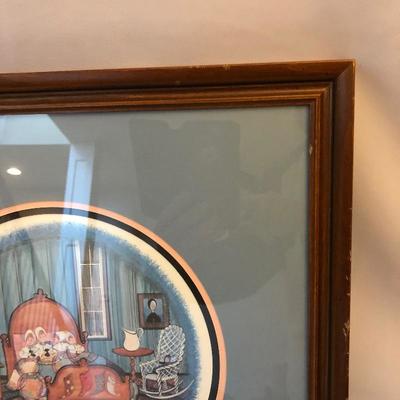 Lot 120- Signed & Numbered P. Buckley Moss Art