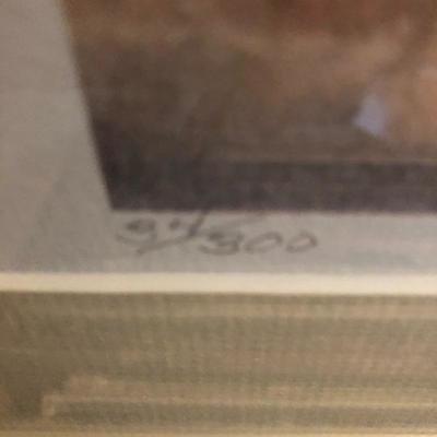 Lot 121- Signed & Numbered Wayne D. Chambers Art