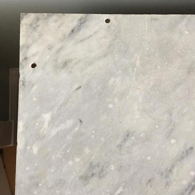 Lot 122 - Antique Marble Top Cabinet