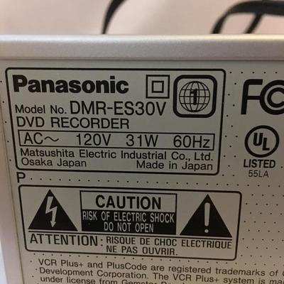  Lot 127 - Panasonic DVD & VHS Recorder