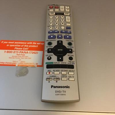  Lot 127 - Panasonic DVD & VHS Recorder