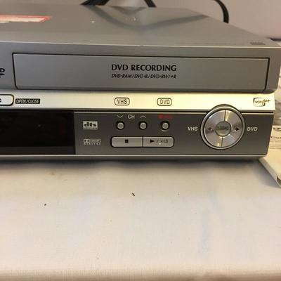  Lot 127 - Panasonic DVD & VHS Recorder