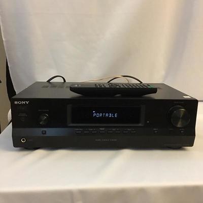  Lot 128 - Sony Stereo Receiver &  DVD Player